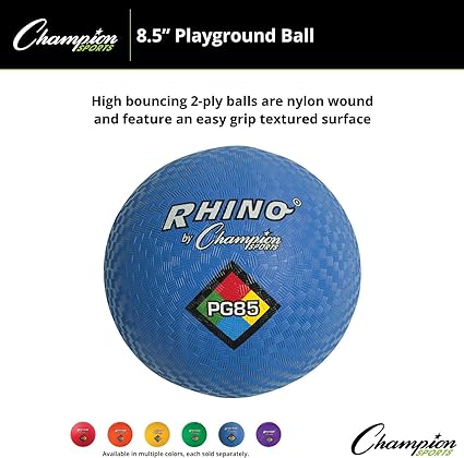 Champion Sports 8-1/2" Playground Ball - Image 3